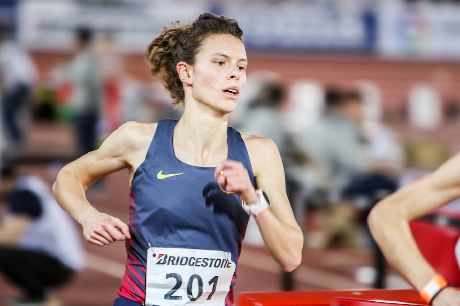 Blanca Fernádez, durante el 3.000 de Salamanca.