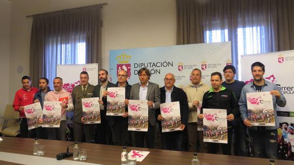 Presentación del circuito de carreras populares en la Diputación.