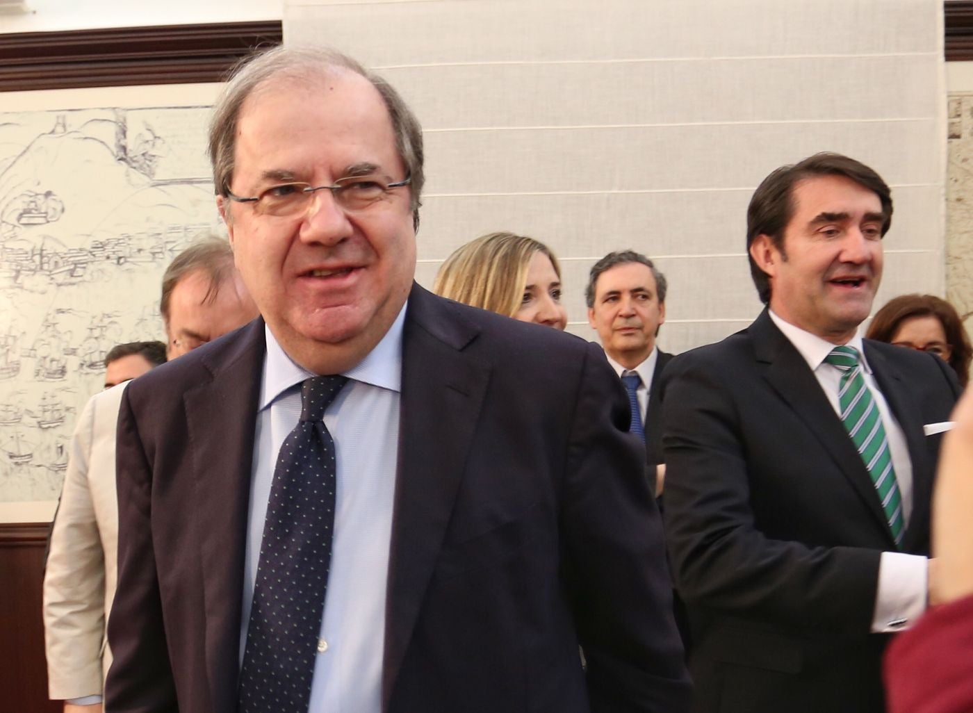 El presidente de la Junta de Castilla y León, Juan Vicente Herrera.