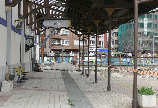 Estación de Feve de León.