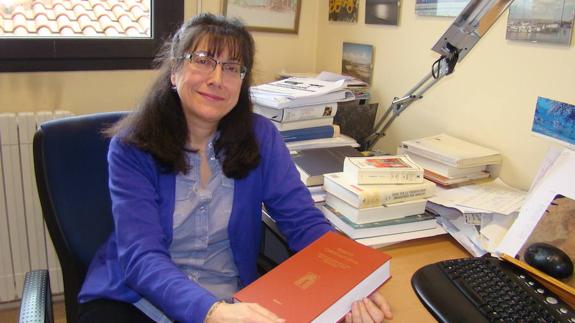 La catedrática de Filología Latina de la Universidad de Valladolid, Estrella Pérez Rodríguez.