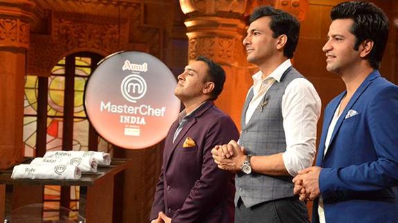 Jueces del programa MasterChef India.