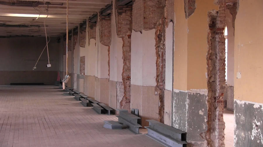 Obras en el Museo de la Semana Santa de León. 