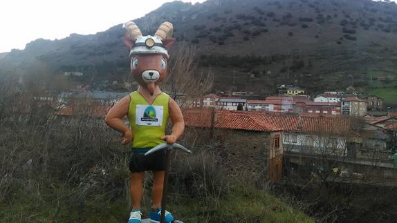 Biosferín, la mascota de la Biosfera Trail.