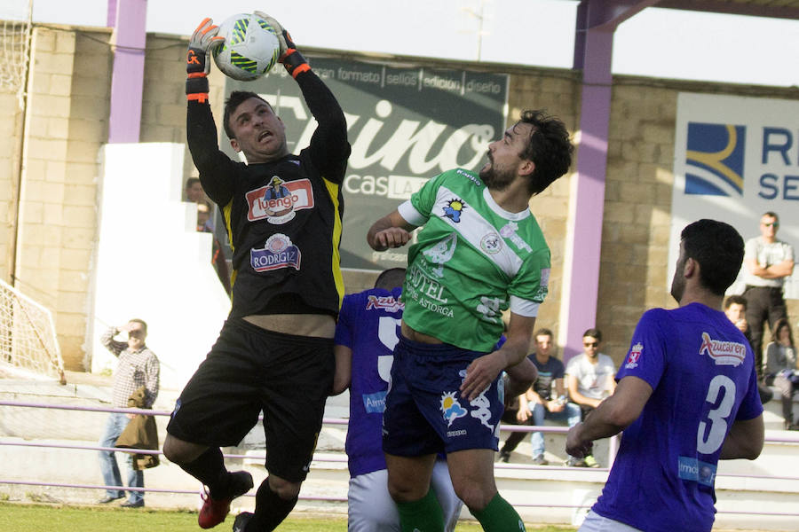 Sánchez, en un lance ante el Astorga.