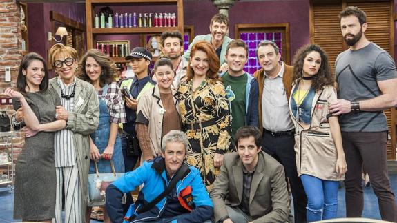 Protagonistas de la nueva serie de TVE.