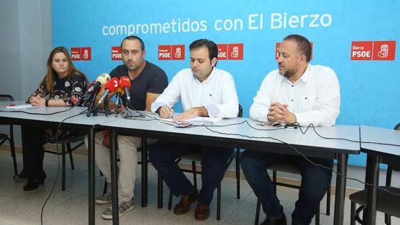 Rueda de prensa del Partido Socialista.