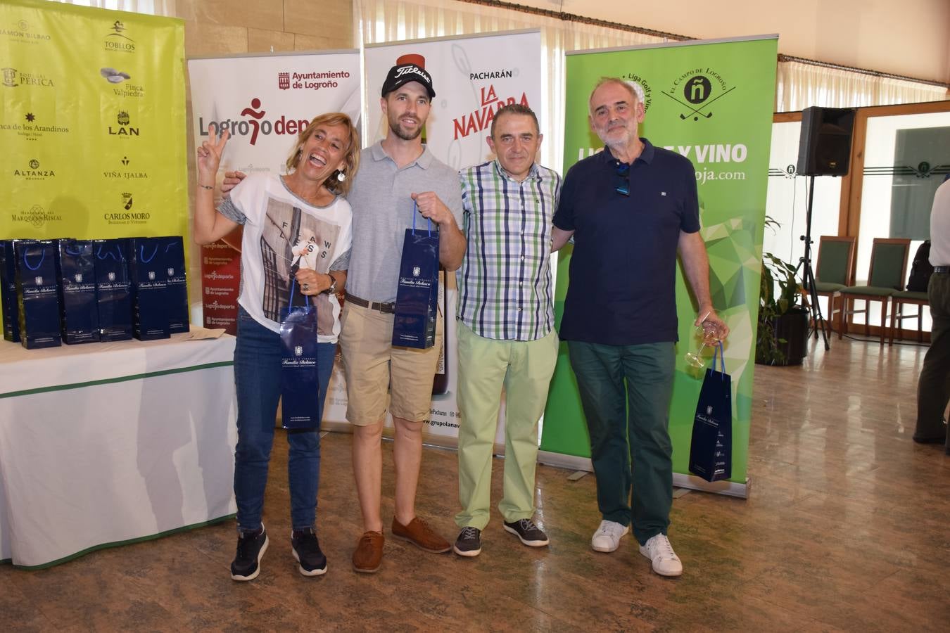 Entrega de premios del Torneo de Patrocinadores.