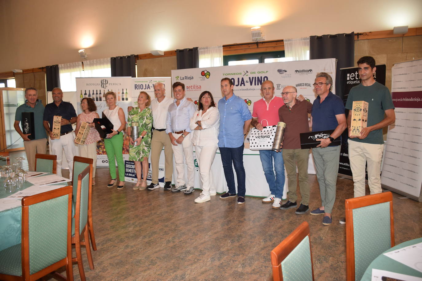 Entrega de premios del torneo Bodegas Perica