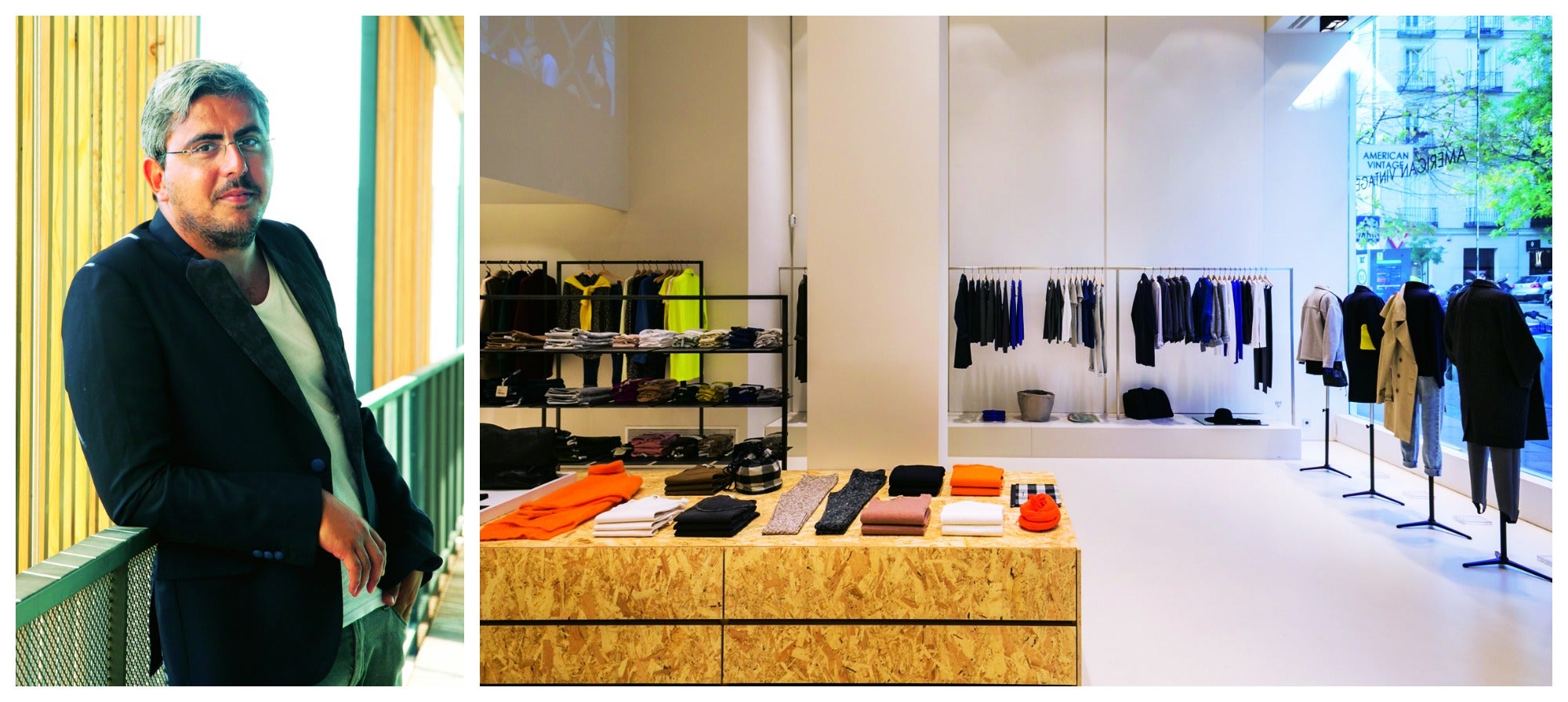 La francesa American Vintage cumple 10 años y ya cuenta con ocho tiendas en nuestro país (150 en el mundo). Su fundador, Michaël Azoulay, ha inaugurado su nueva flagship store en la calle Claudio Coello (Madrid).