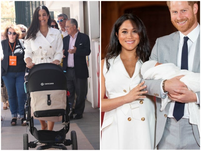 Llevamos meses comentando el parecido entre Begoña Villacís y Meghan Markle, pero es que, además, en las elecciones del 26M,  la política española 'copió' el look de la Duquesa de Sussex ...