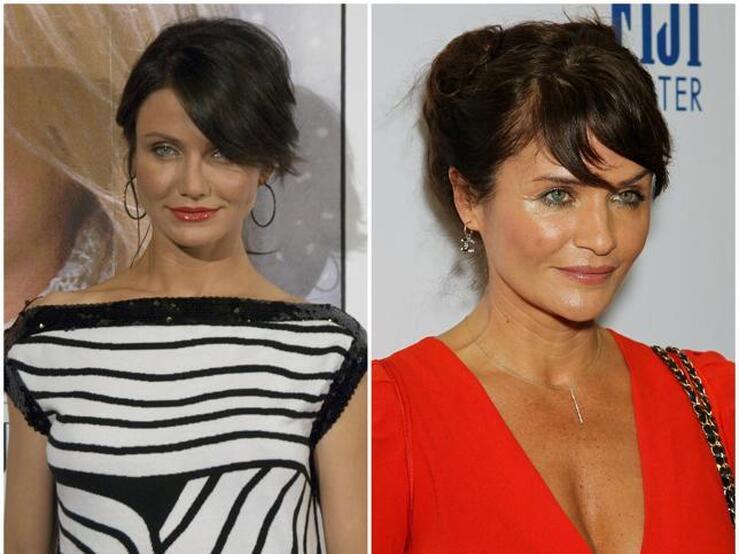 Fotos: 35 fotos de famosas y sus parecidos más sorprendentes a otras 'celebrities'