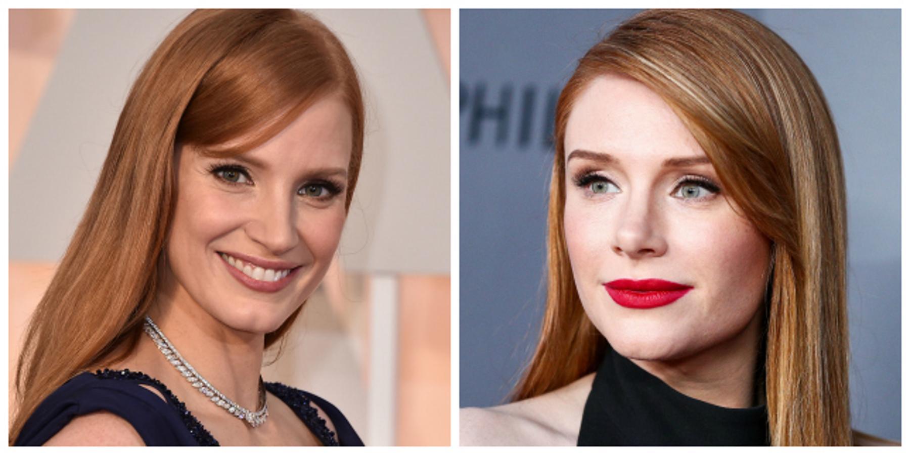 Las actrices no solo son las dos pelirrojas con más estilo de Hollywood, sino que su parecido facial es más que evidente. ¡Incluso se peinan del mismo modo!