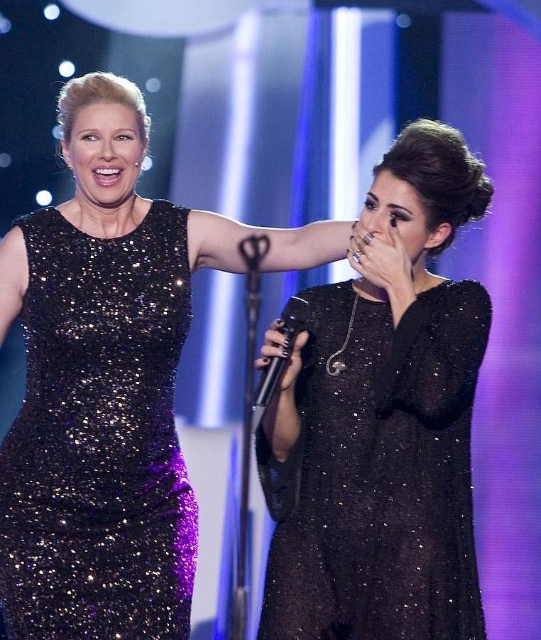 Anne Igartiburu comprueba cómo llora de emoción Barre.