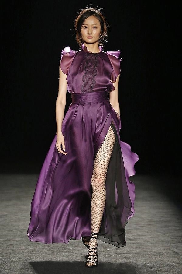 Uno de los vestidos que la firma ha subido a la pasarela