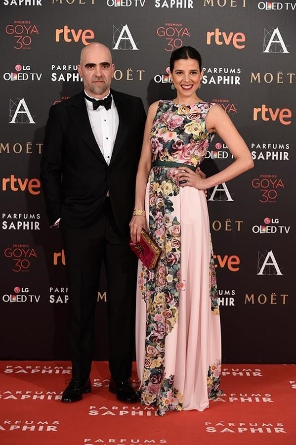 Luis Tosar junto a la madre de su último bebé, María Luisa Mayol.