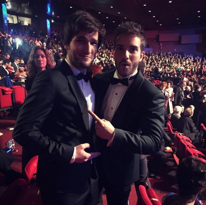 El compositor Lucas Vidal subía una instantánea junto con Pablo Alborán