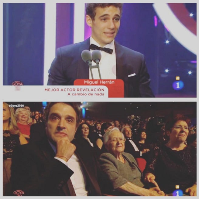 La periodista compartía su opinión sobre el discurso de Miguel Herrán.