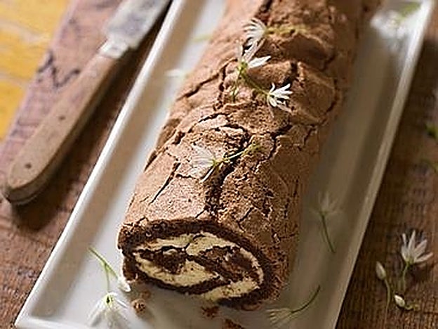 Rollito con castañas