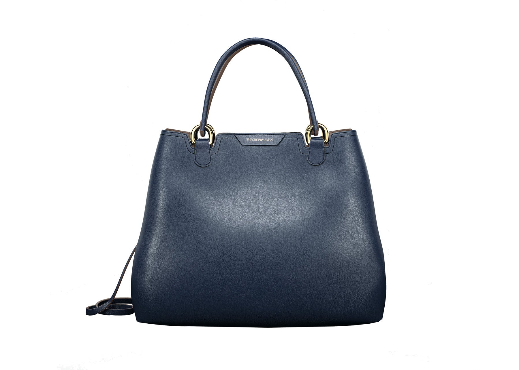 Te presentamos a Beverly. Es el nuevo shopping bag de Emporio Armani, práctico, funcional y con un diseño minimalista que lo convertirá en un elemento básico perfecto para la próxima temporada. Está disponible en dos tamaños y en varios de tipos de piel. Será un gran aliado.