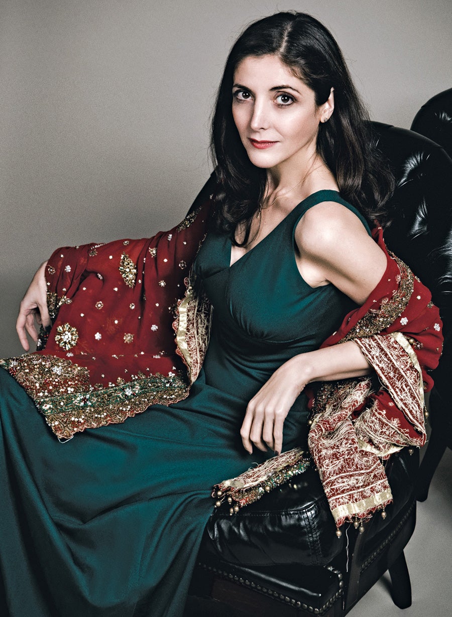 La escritora Espido Freire, a punto de terminar su próxima novela, hizo un hueco para asistir a los premios.