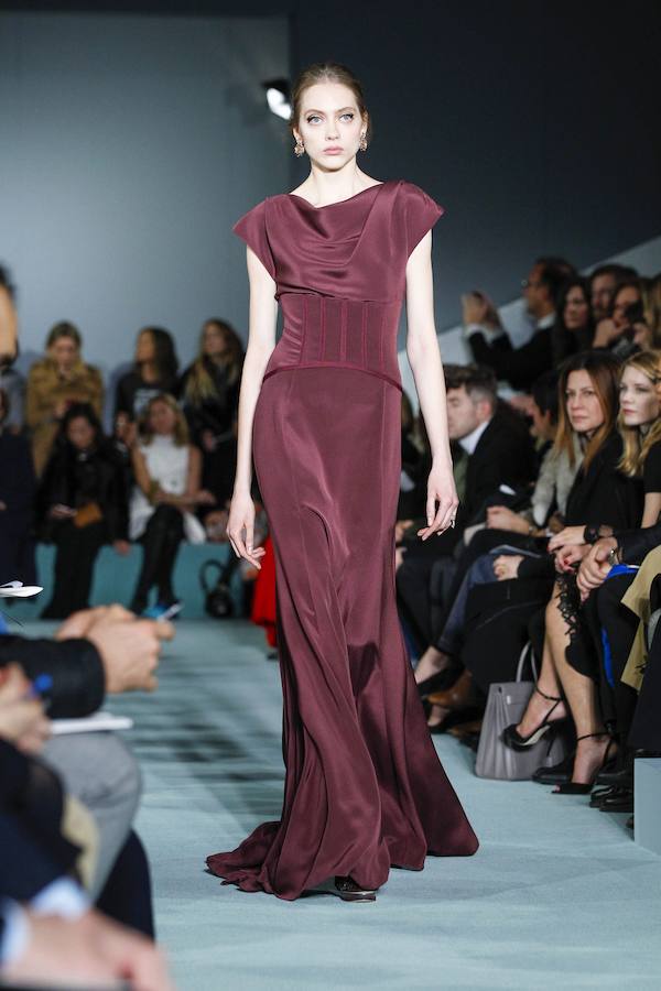 La paleta cromática también determina majestuosidad a la colección