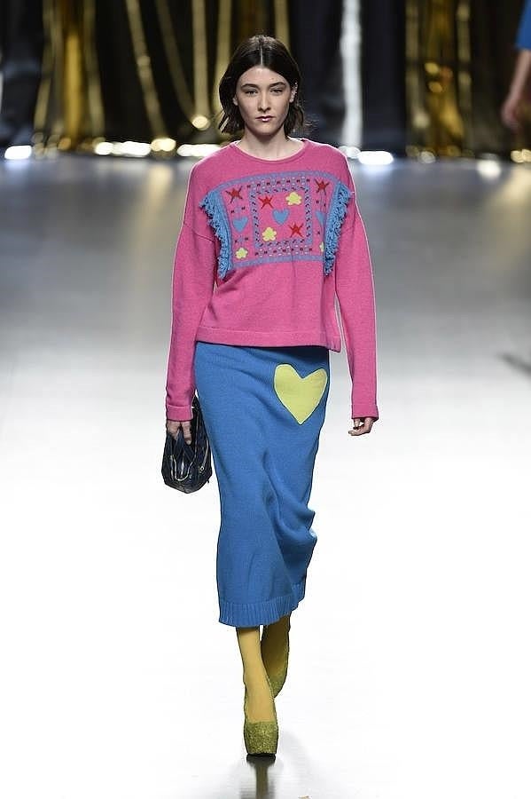 La diseñadora apuesta por la lana para el próximo otoño-invierno.