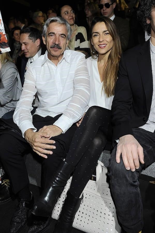 Una edición más, la pareja no ha querido perderse las propuestas del diseñador vasco.