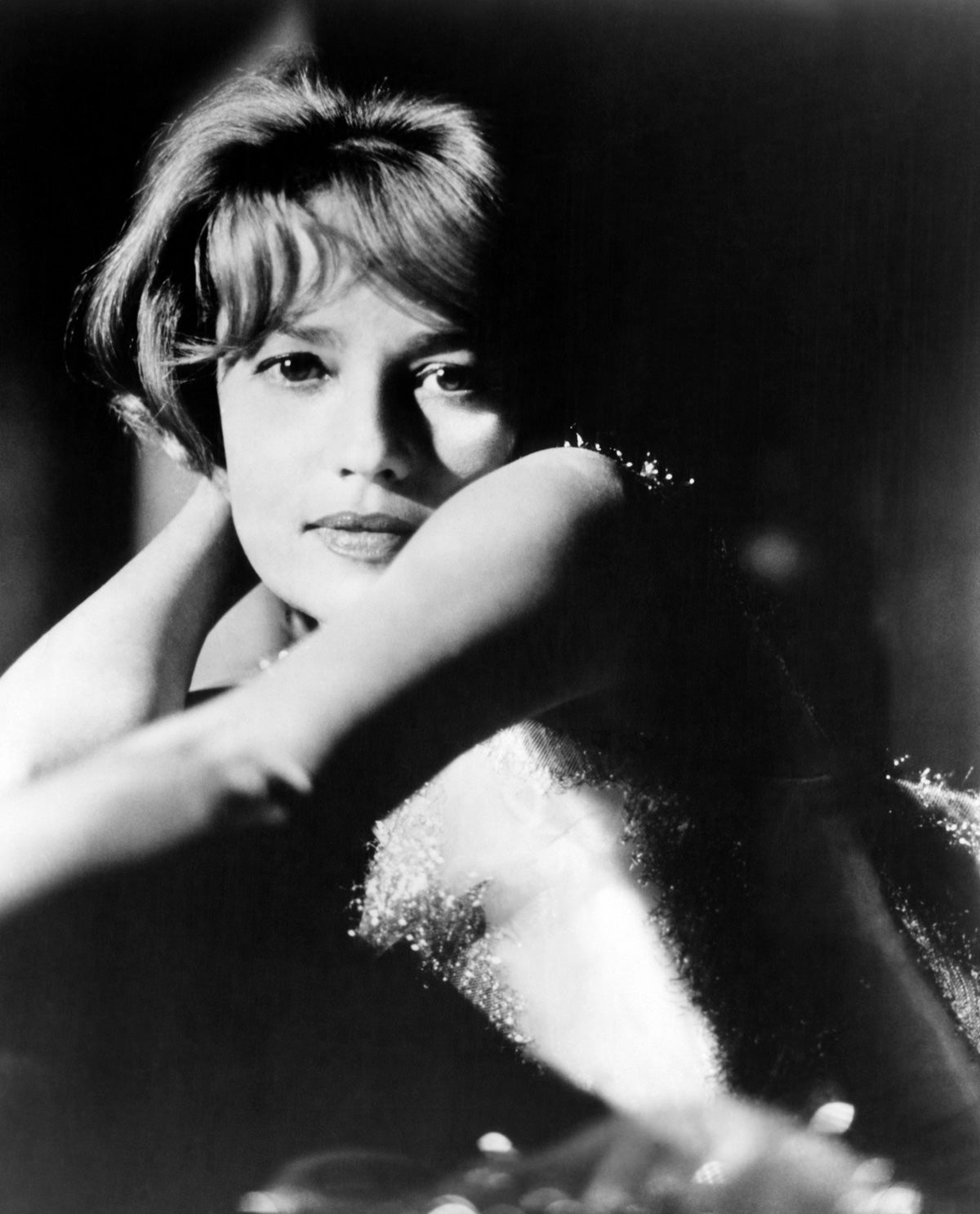 Jeanne Moreau es una laureada actriz francesa y uno de los símbolos femeninos de la Europa de los 60.