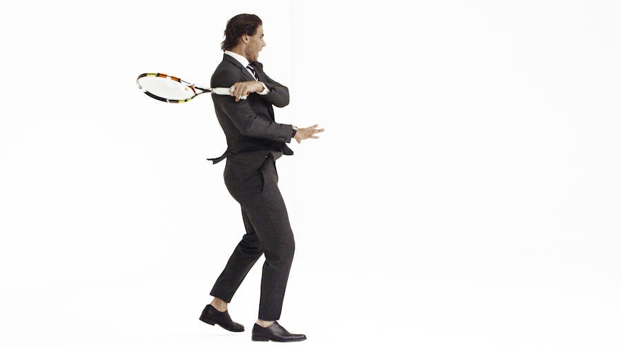 El tenista es el protagonista de la publicidad de esta colección