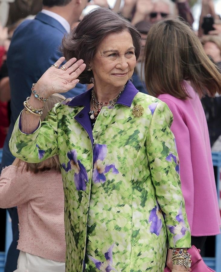 Pasó en Mallorca unos días más que Don Felipe, doña Letizia y sus hijos.