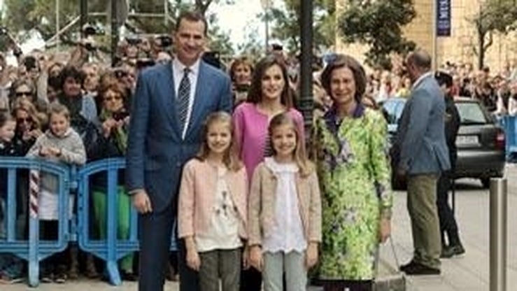 Fotos: El posado de la Familia Real en Mallorca en Pascua