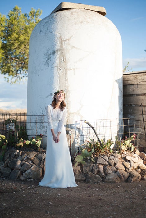 Otro de los vestidos de estilo desenfadado con el que la periodista podría haber dado el "sí, quiero" al futbolista