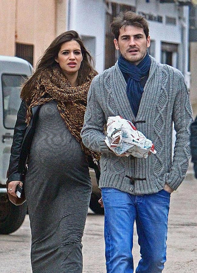 Iker Casillas y Sara Carbonero se convirtieron en padres primerizos con la llegada de Martín en enero de 2014.