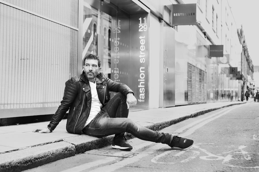 Una de las imágenes de la primera colección del actor para la firma