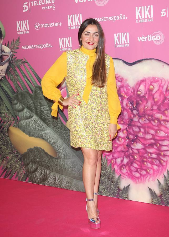 La actriz es una de las protagonistas de la última película dirigida por Paco León