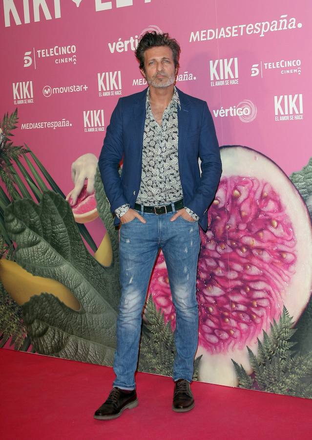 El actor posa en el photocall de la última película de Paco León