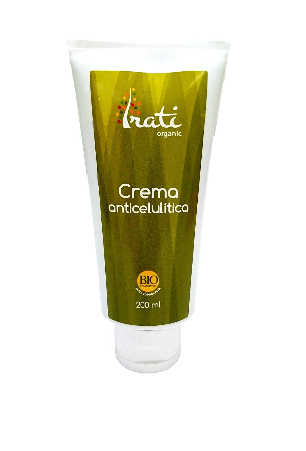 Esta crema anticelulítica contiene aloe vera, algas fucus, hojas de hiedra, plata coloidal y aceite de jojoba; productos naturales que contribuyen a mejorar la circulación y el drenaje de la zona de aplicación, mejorando visiblemente su aspecto en pocas semanas. Irati Organic está fabricada íntegramente en Navarra. (Precio: 17,95€).
