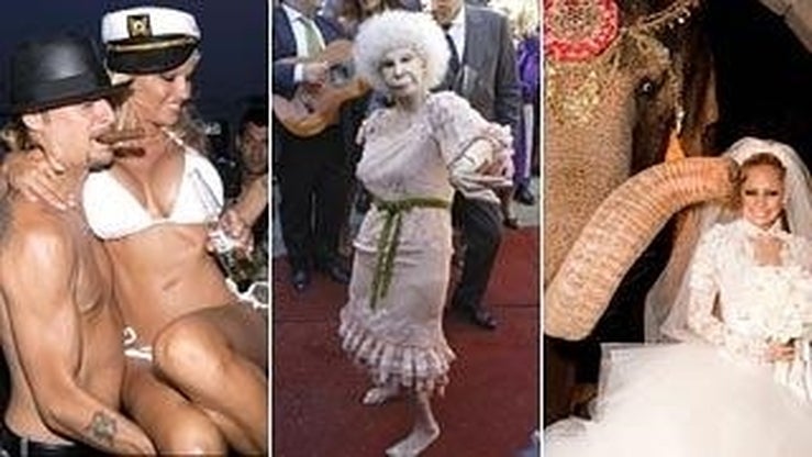 Fotos: 12 bodas de famosos 'diferentes'