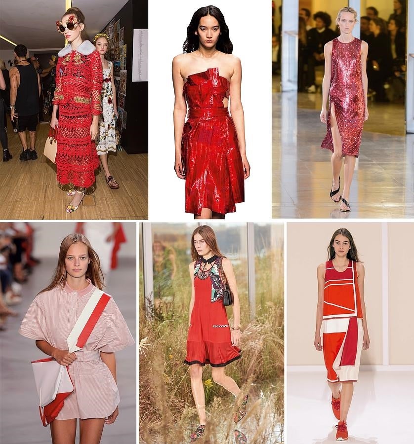 La primavera está que arde. Y no por las temperaturas, que aún no han subido todo lo que quisiéramos, sino por el color de moda. El rojo, sobre todo en vestidos, es el tono al que hay que apostar en la ruleta fashion.
