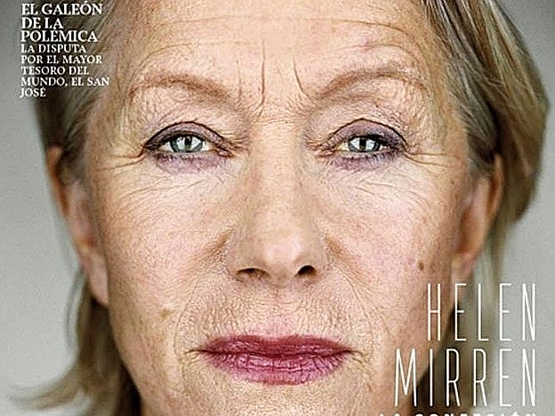 Helen Mirren en la portada de 'XL Semanal'.