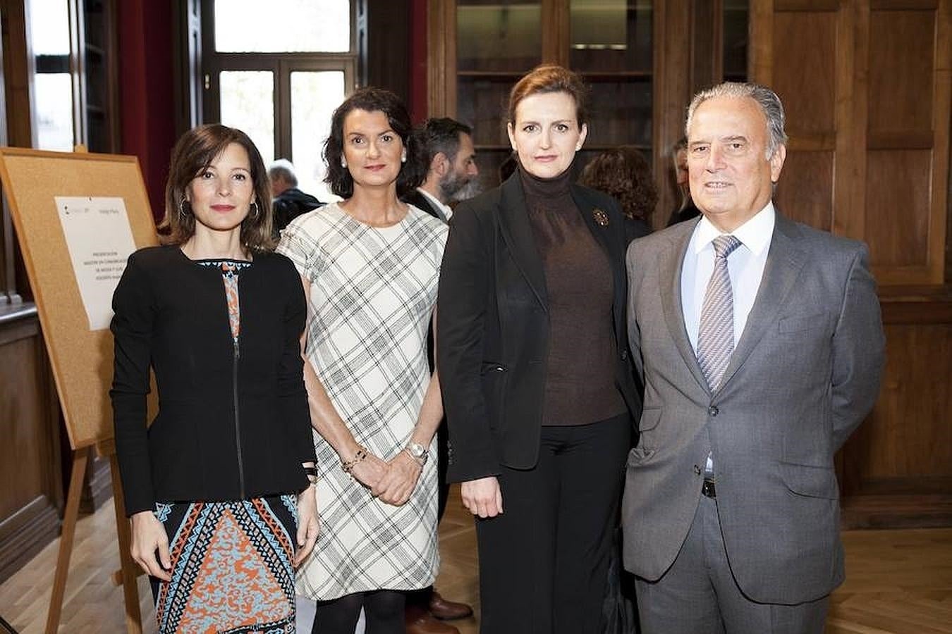 Laura Ruiz de Galarreta, Marta Perlado, Laura Múgica y Phillippe Guillaumet, Cónsul Honorario del Principado de Mónaco y socio fundador de PRP Luxury Consultant