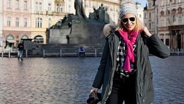 Fotos: Visita de María León a Praga