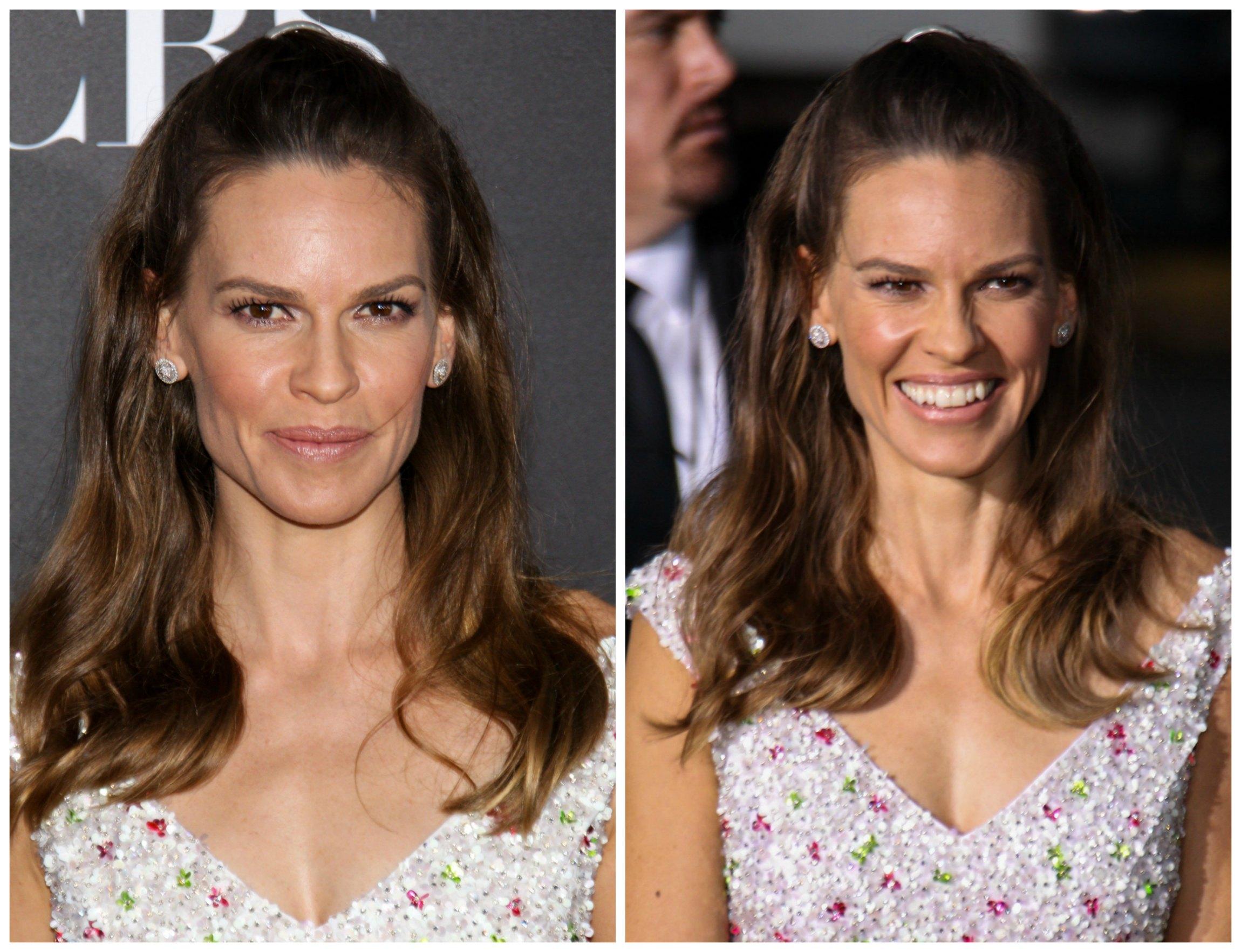 La actriz no tiene la mejor dentadura del 'star system', así que la preferimos seria...