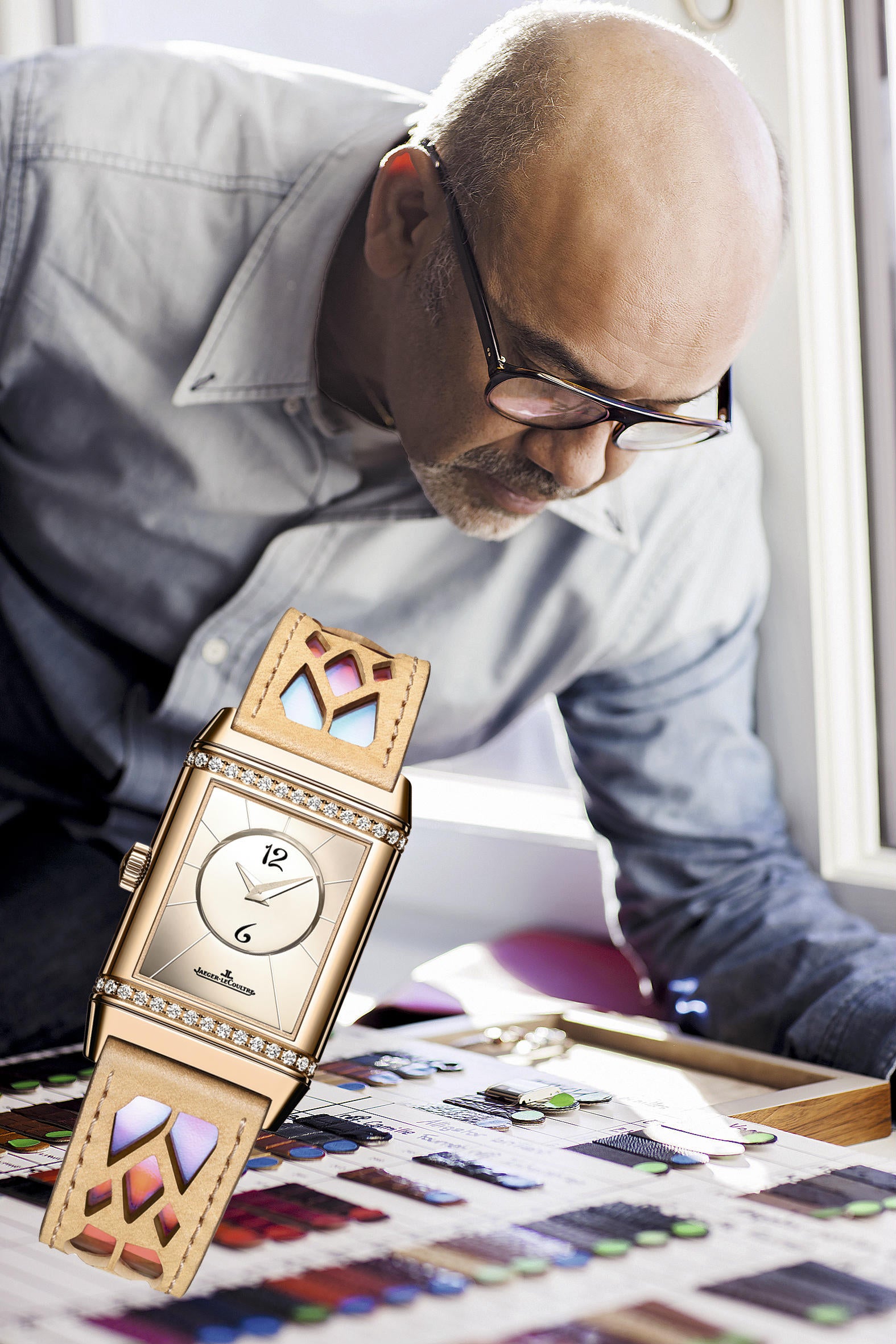 El zapatero más famoso del mundo, Christian Louboutin, ha querido colaborar en el 85 aniversario del modelo Reverso, de Jaeger-LeCoultre, con una colección diseñada por él. Dos mundos que unen fuerzas con un resultado sorprendente.