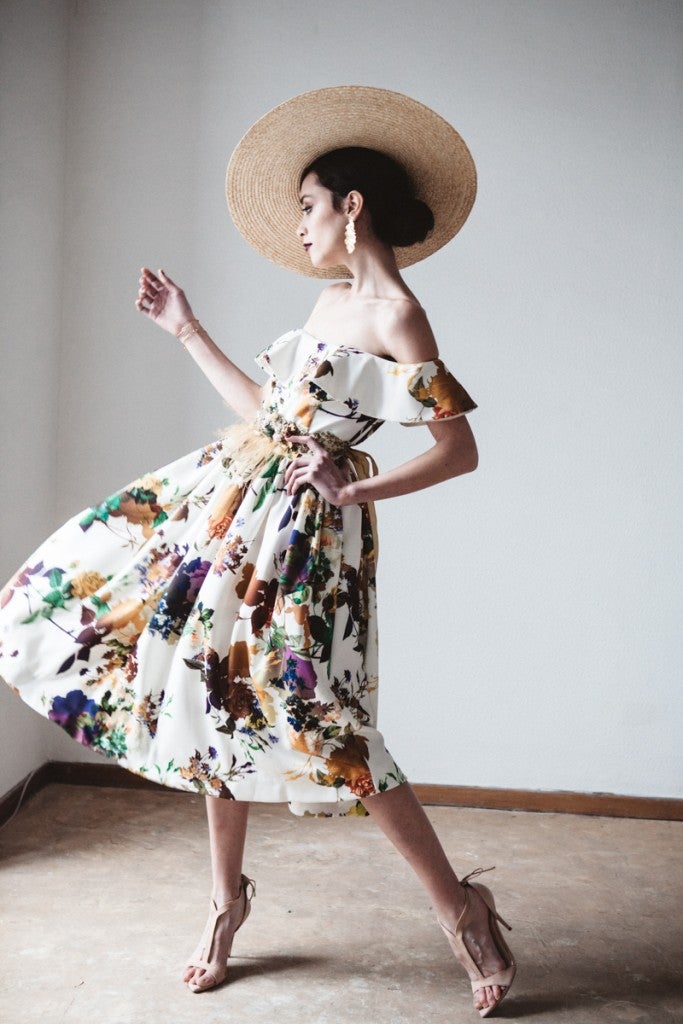 La firma Bouret tiene originales diseños de estampados florales como este (CPV).