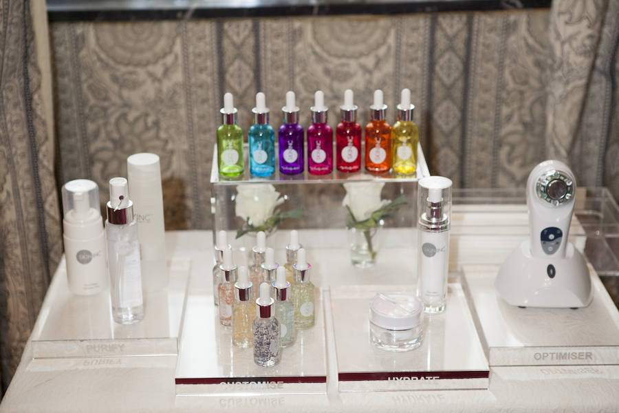 Marcas de lujo de belleza y cosmética acompañaron a Mujerhoy, como SKIN INC.