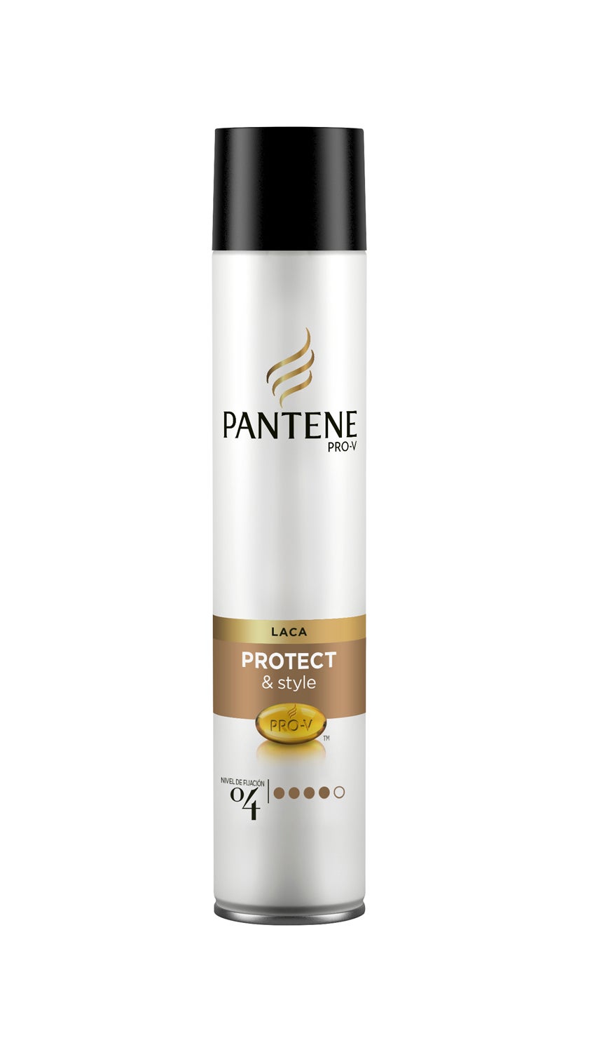 Laca Protect & Style de Pantene. Mantiene tu peinado durante todo el día, a la vez que protege tu pelo. (3,90€).