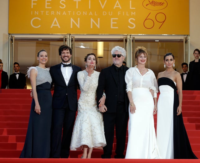 Michelle Jenner, Adriana Ugarte, Emma Suárez e Inma Cuesta dieron una lección de estilo (y salero) español. Daniel Grau y Pedro Almodóvar fueron sus flamantes acompañantes en la alfombra roja.