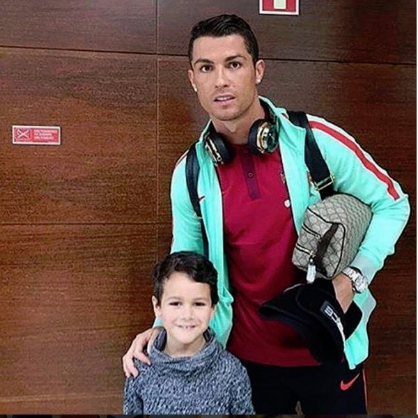 La amplia gama de bolsitos contrasta con la repetición de estampados. Este geométrico es su preferido.